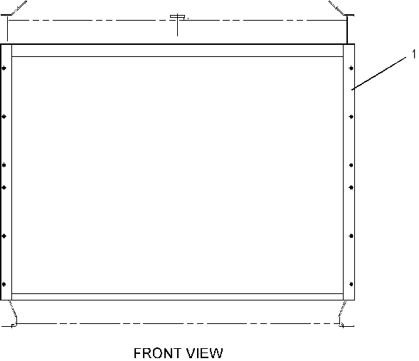 FLANGE GP-RADIATOR 2482843 CAT