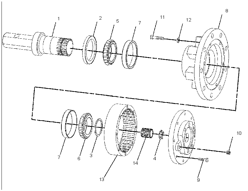 PLANETARY GP-AUGER 2307035 CAT