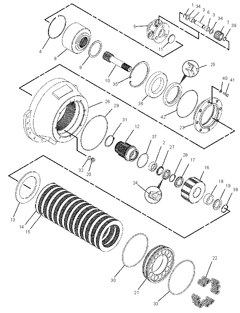 BRAKE GP-WINCH 1599648 CAT