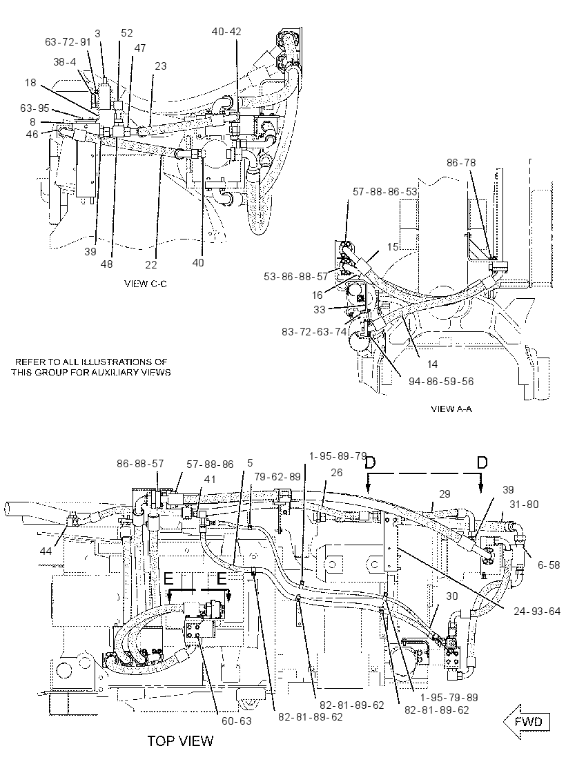 LINES GP-AUGER MOTOR 2421427 CAT