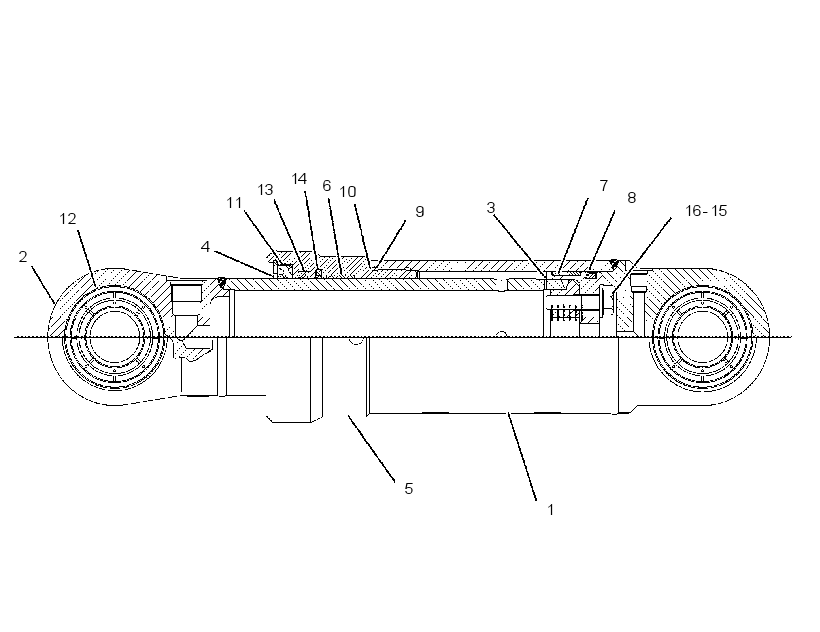 SUSPENSION CYLINDER GP 7U7230 CAT