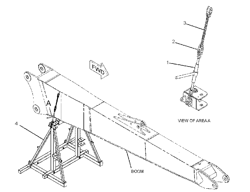 SUPPORT GP-BOOM 2356013 CAT