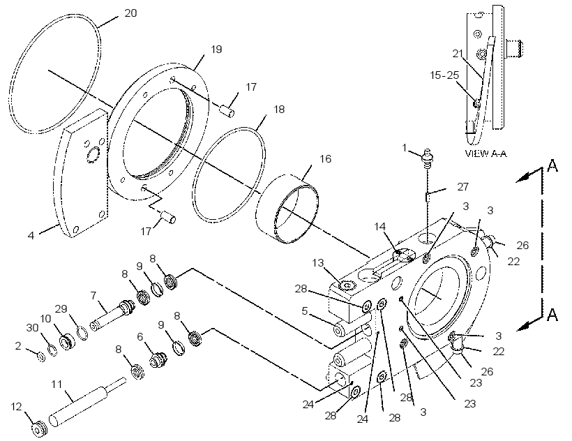 HOUSING GP-CHAIN TENSIONER 2283873 CAT