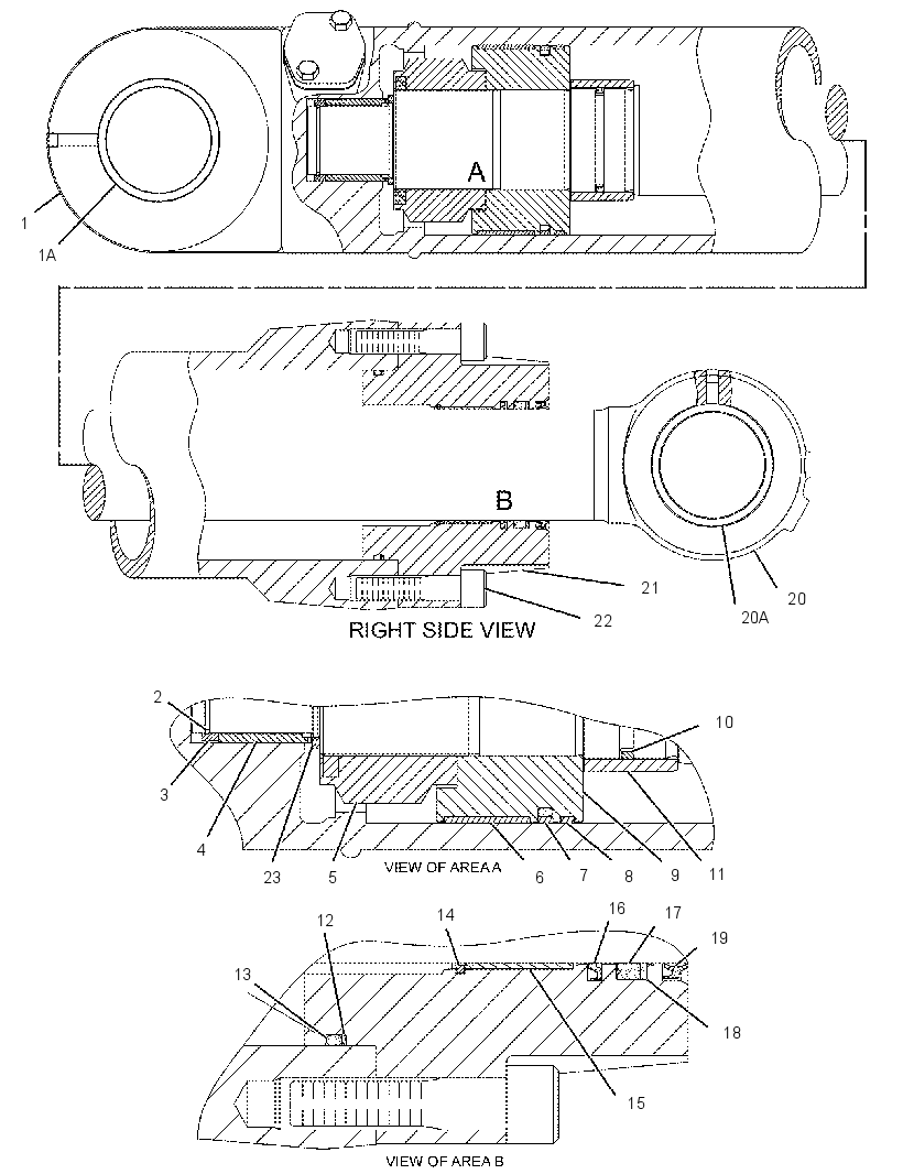 CYLINDER GP-VARIABLE ADJ BOOM 1376961 CAT