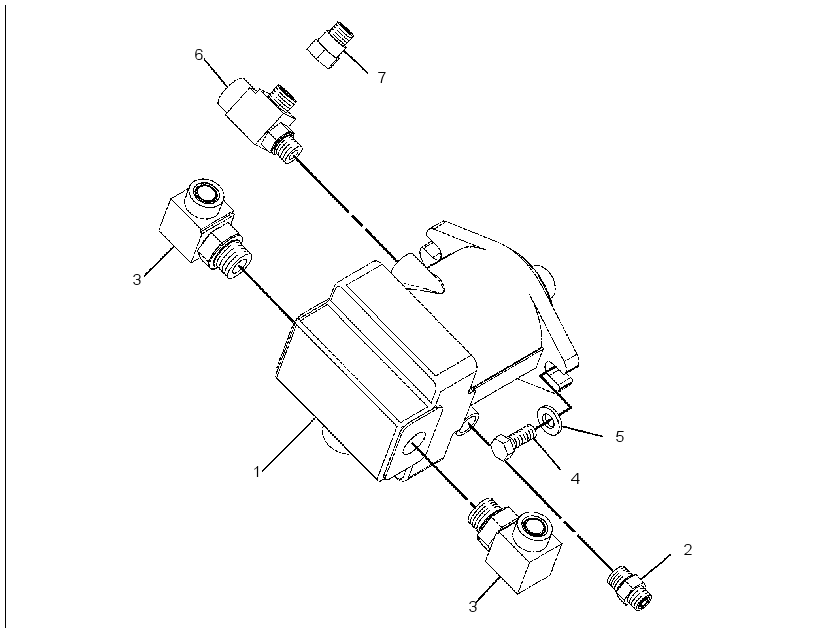 MOTOR & MTG GP-VIBRATORY 1950714 CAT