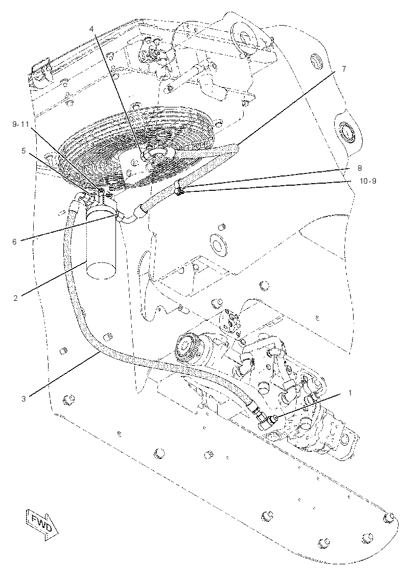 FILTER & LINES GP-HYDRAULIC 2335765 CAT