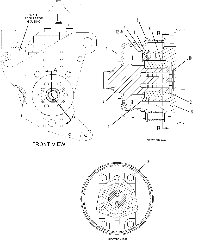 PULLEY GP-FAN 2367276 CAT