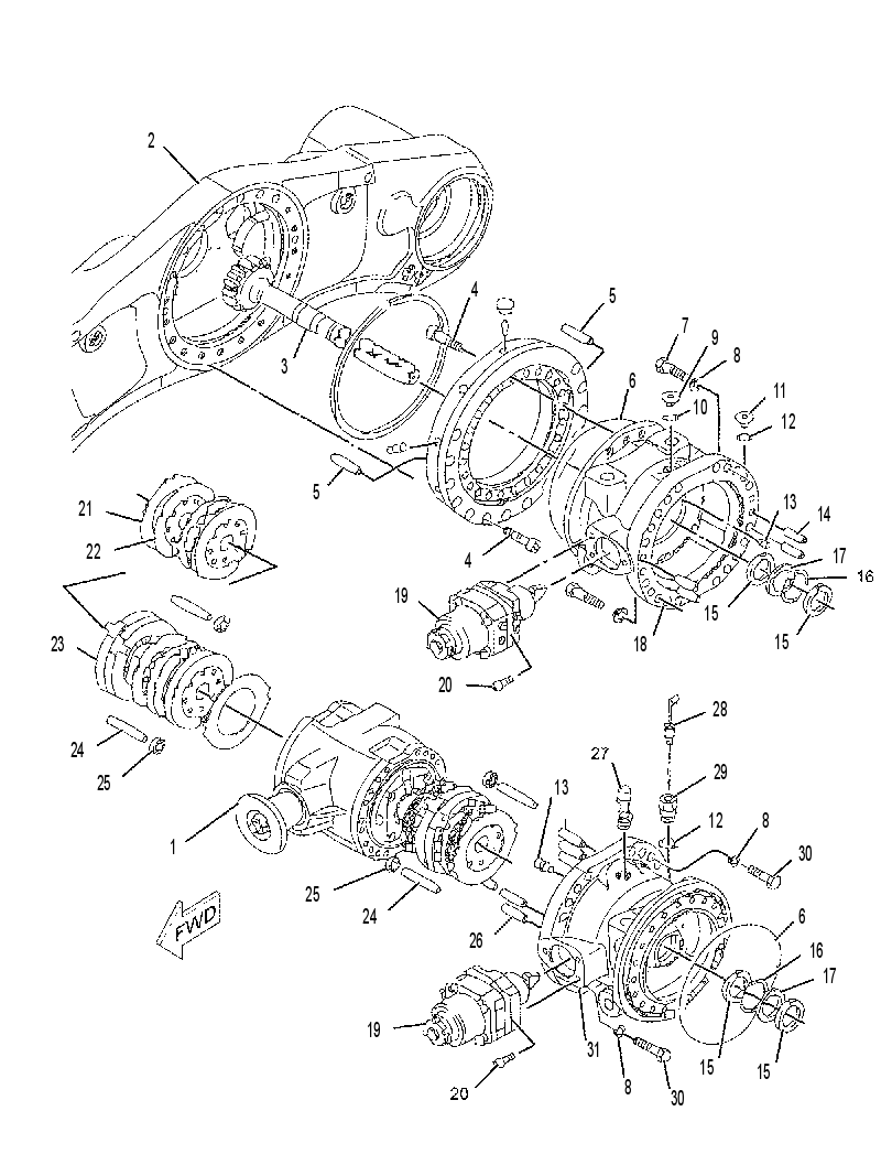 BOGIE GP-REAR 1991251 CAT