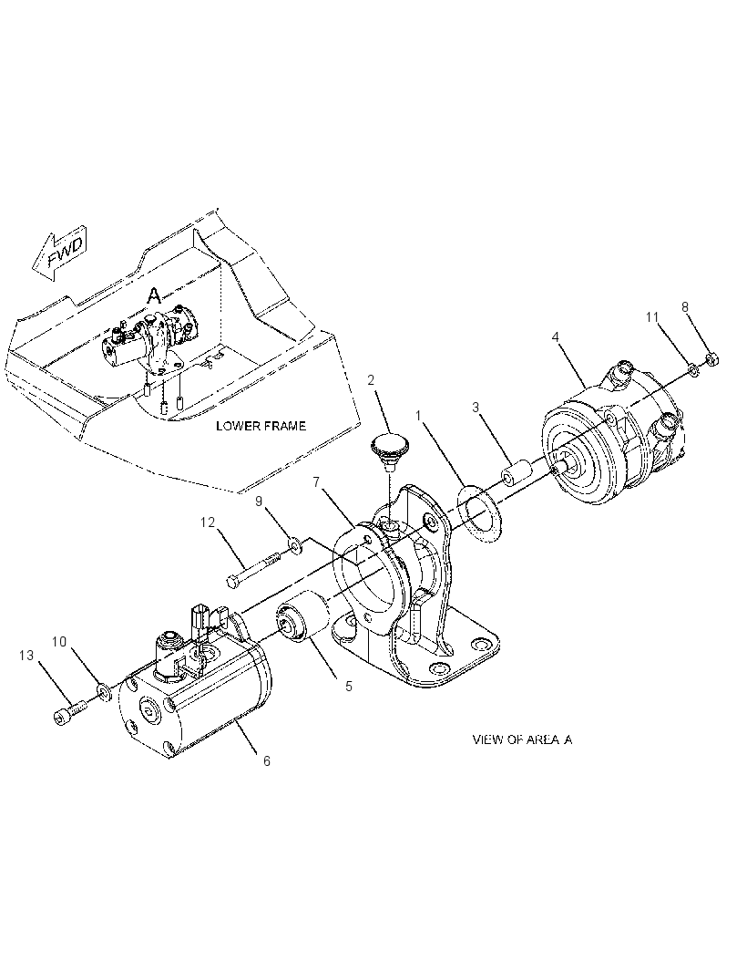 COMPRESSOR & MOTOR GP-REFRIG 2186832 CAT