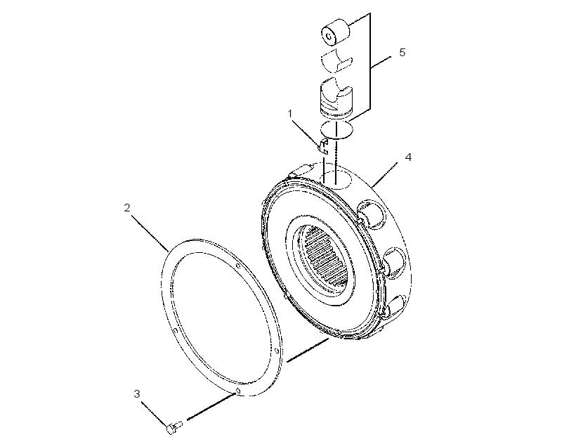 BLOCK GP-HYDRAULIC PISTON 1668648 CAT