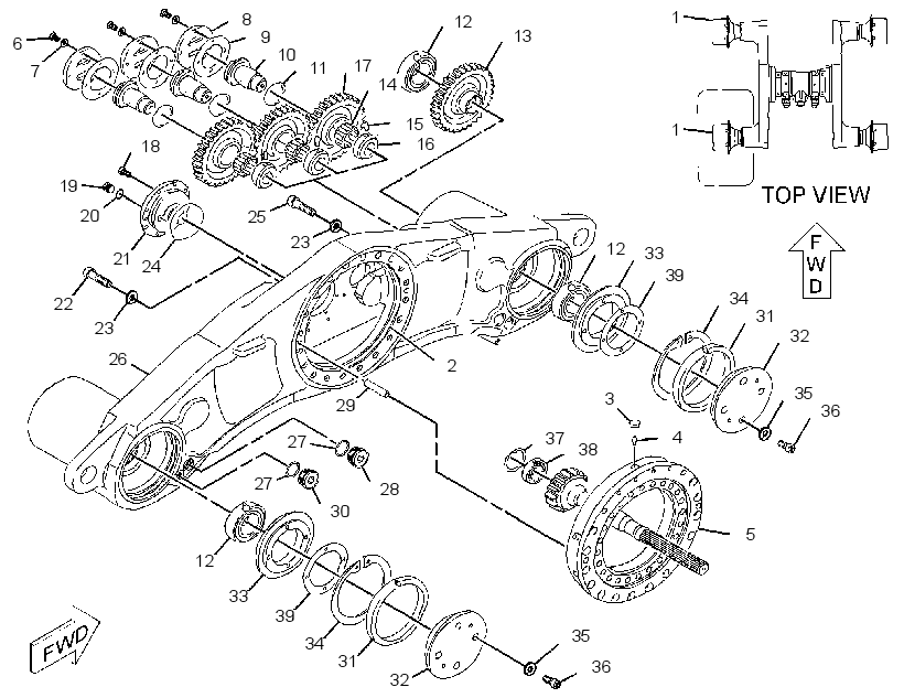 BOGIE GP 2204788 CAT