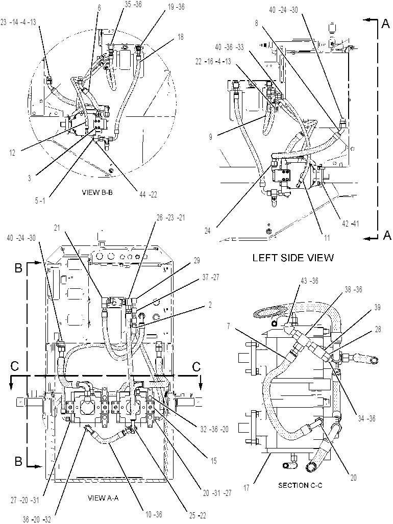 PUMP & LINES GP-PROPEL 2302212 CAT