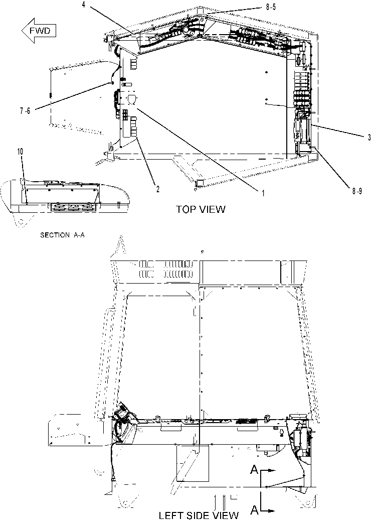 CONSOLE & MTG GP-OPERATOR 2073146 CAT