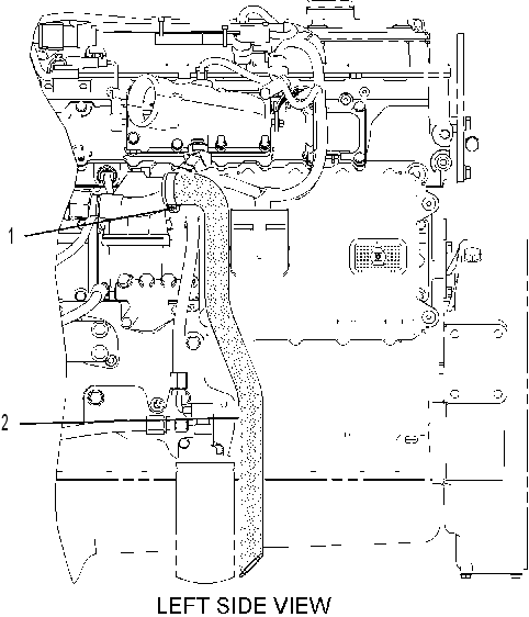 Система отвода газов 2403385 CAT
