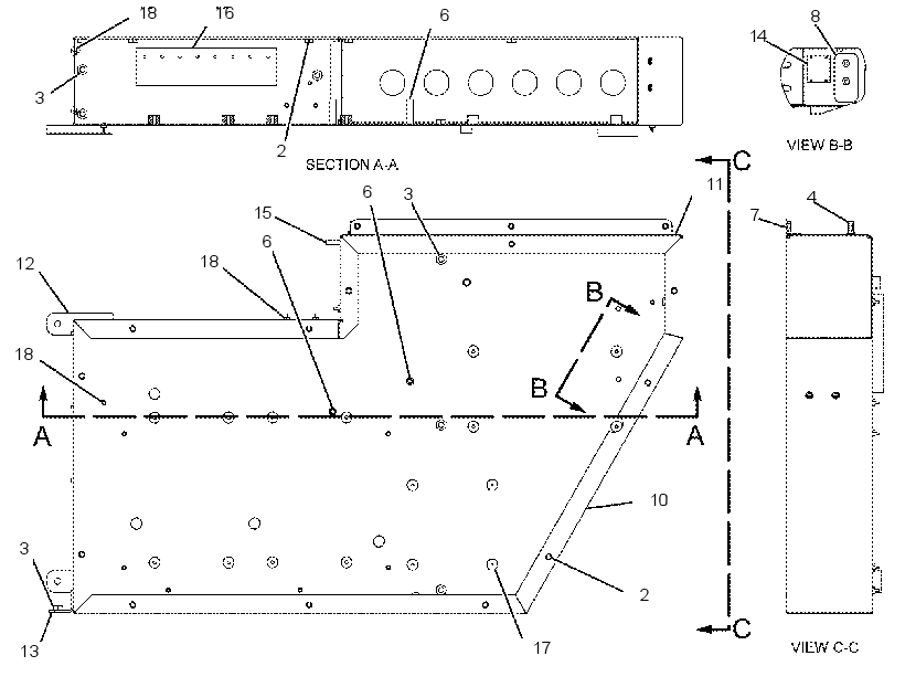 ENCLOSURE GP-ELECTRONICS BAY 2234928 CAT