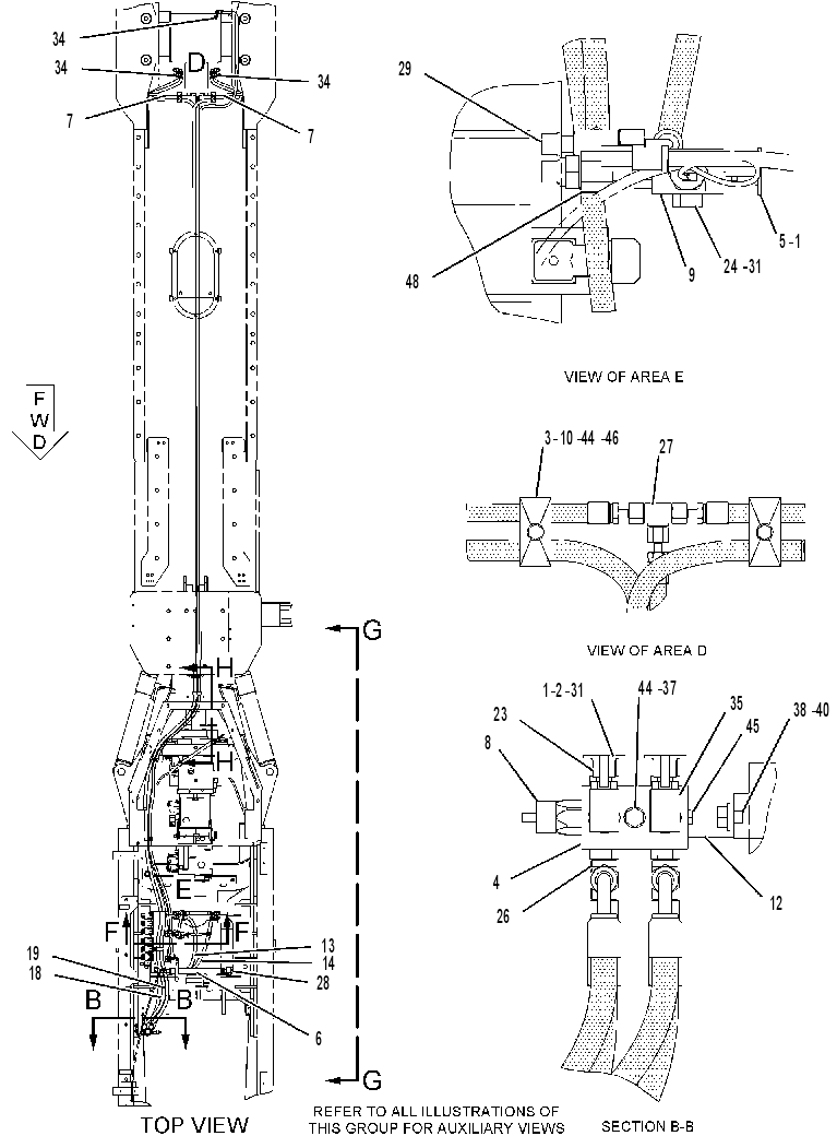 LINES GP-DIFF LOCK & PARK BK 2146547 CAT