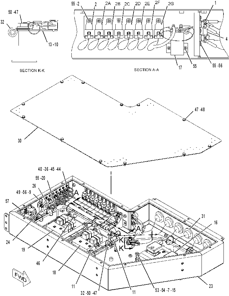 WIRING GP-ELECTRONICS BAY 2224097 CAT