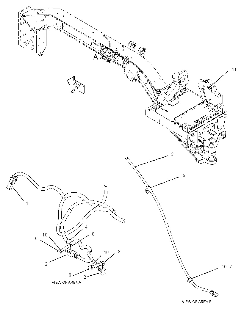 WIRING GP-BLADE CUSHION 1611022 CAT