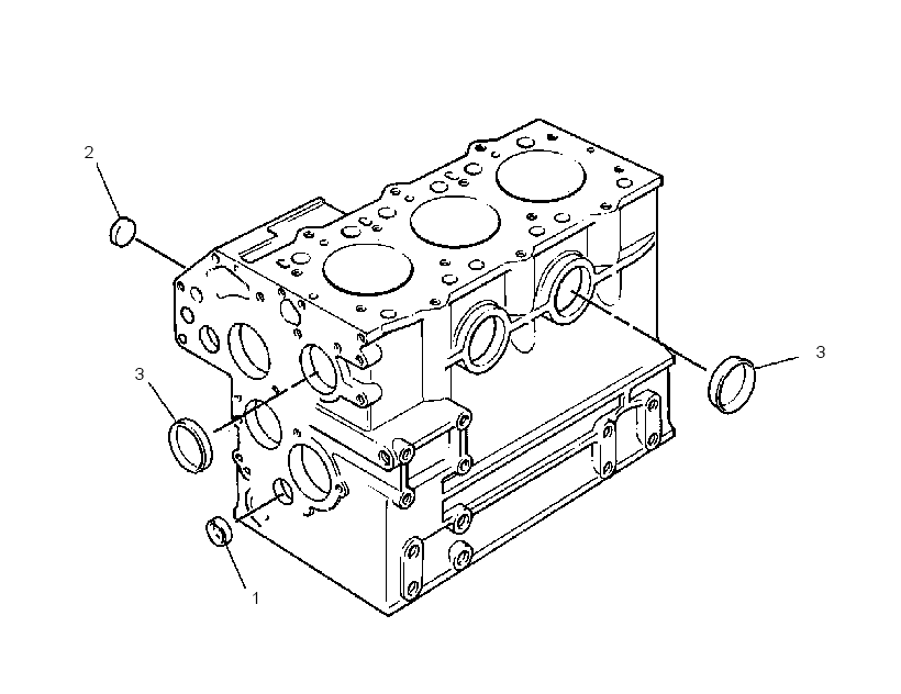 CYLINDER BLOCK GP-LONG 2400271 CAT