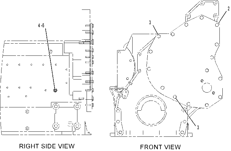 FASTENER GP-FRONT COVER 2131630 CAT