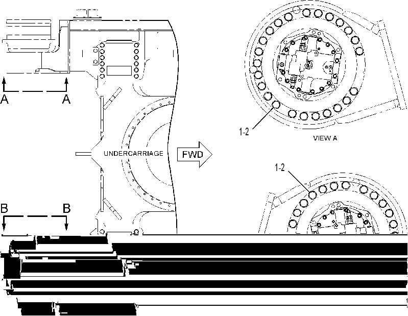 FASTENER GP-FINAL DRIVE & MTR 2334229 CAT