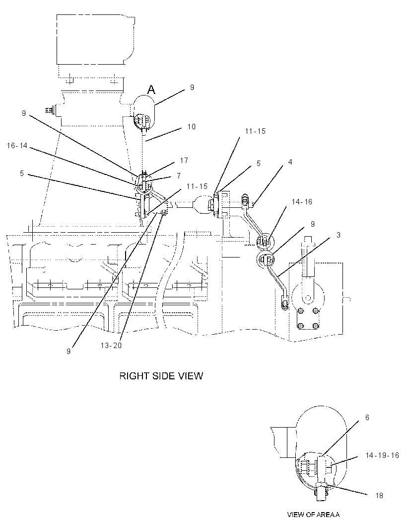 CONTROL GP-CARBURETOR 4P6941 CAT