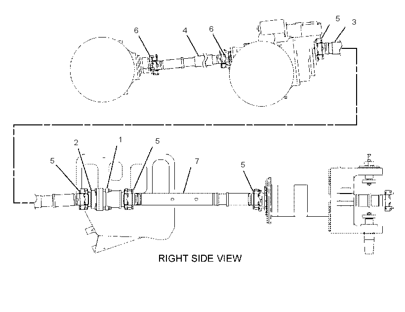 SHAFT GP-REAR DRIVE 1969230 CAT