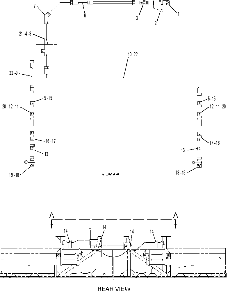 LINES GP-SPRAY DOWN 2416778 CAT