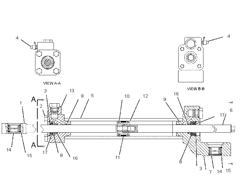 CYLINDER GP-SERVO STEERING 1U3895 CAT