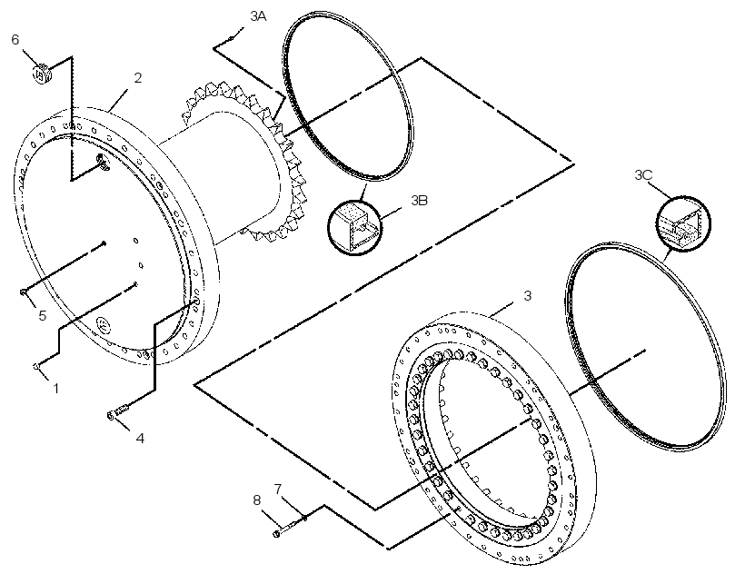 DRIVE GP-WHEEL 1957841 CAT