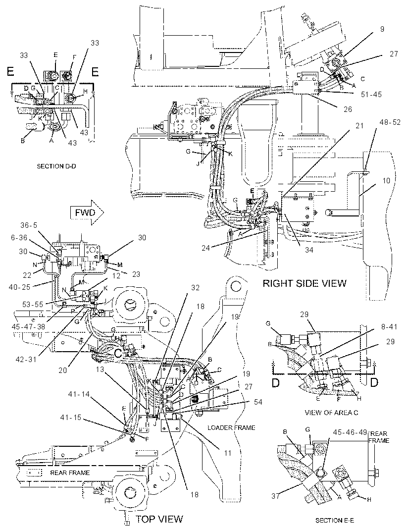LINES GP-STEERING NEUTRALIZER 1614338 CAT
