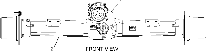 AXLE & TRANSMISSION AR 2338735 CAT