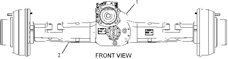 AXLE & TRANSMISSION AR 2338740 CAT
