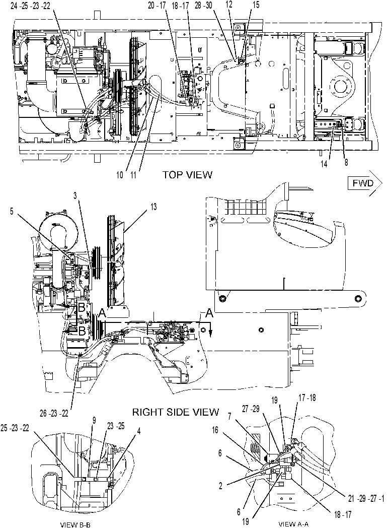 FAN AR-REVERSIBLE 2427049 CAT