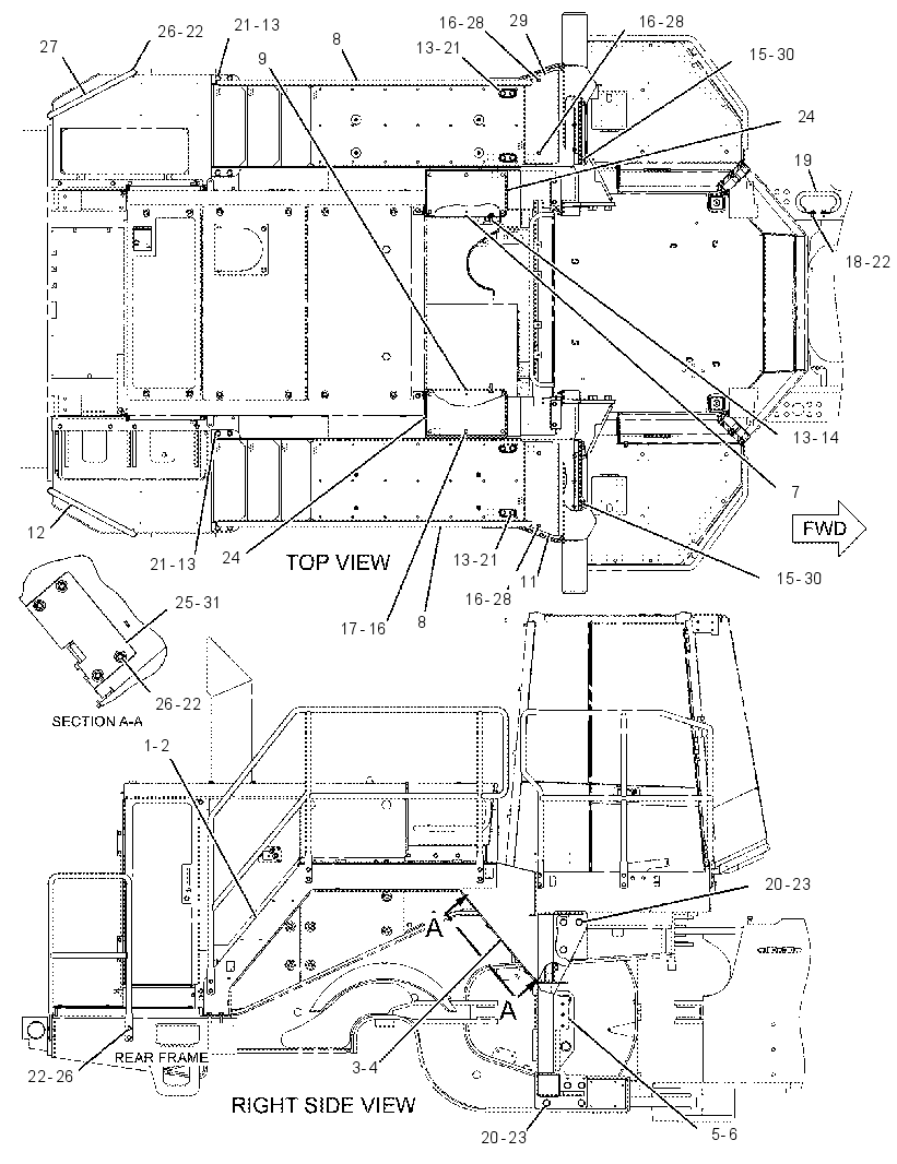 LADDER & WALKWAY GP 1884025 CAT