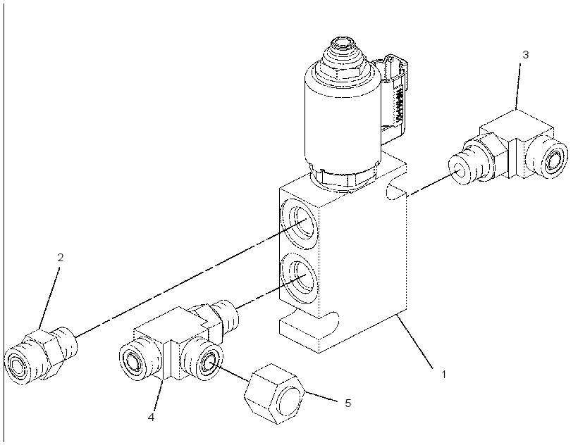 VALVE & MTG GP-PUMP CONTROL 2182752 CAT