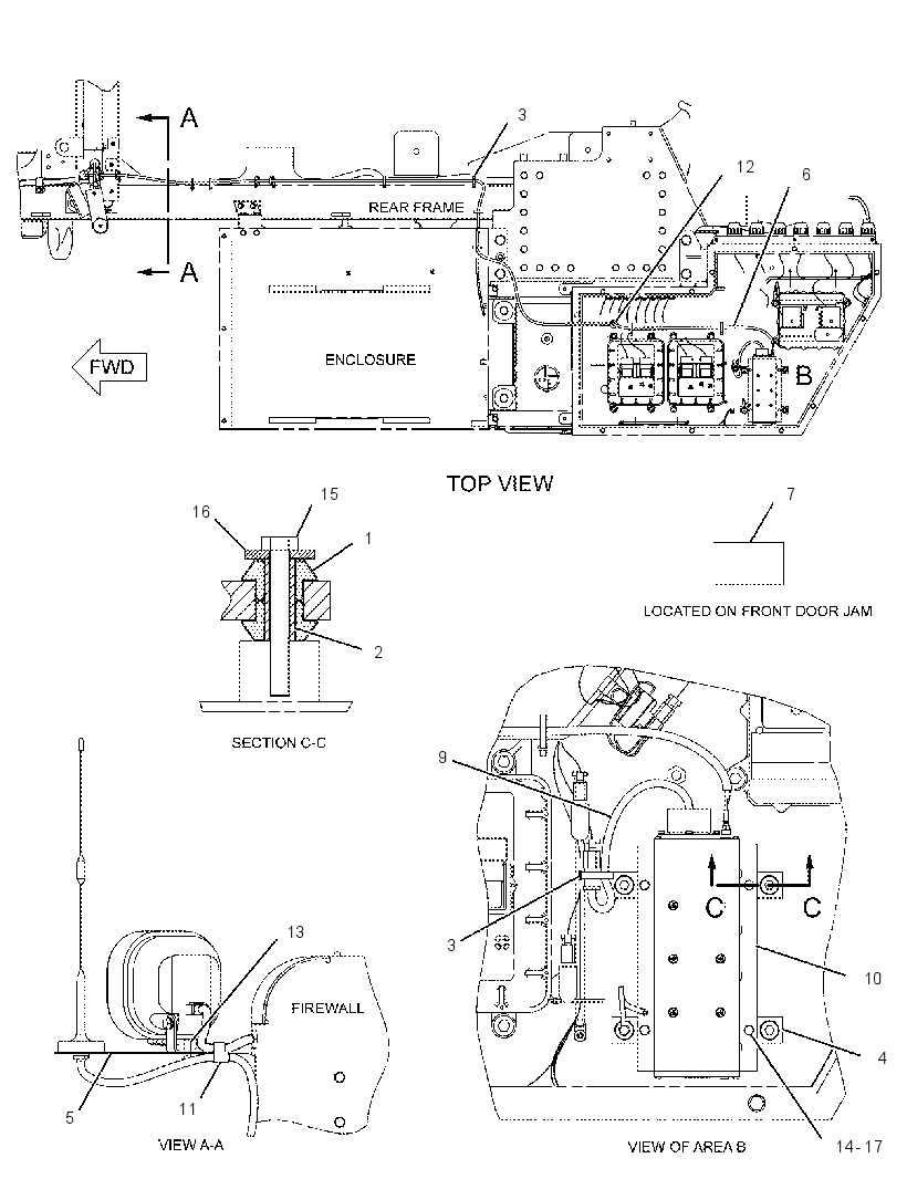 WIRING GP-ELECTRONICS BAY 2224102 CAT