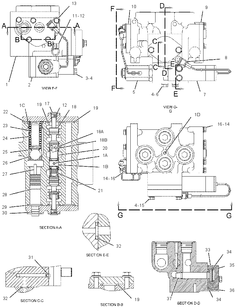 VALVE GP-TRACTION CONTROL 1691751 CAT