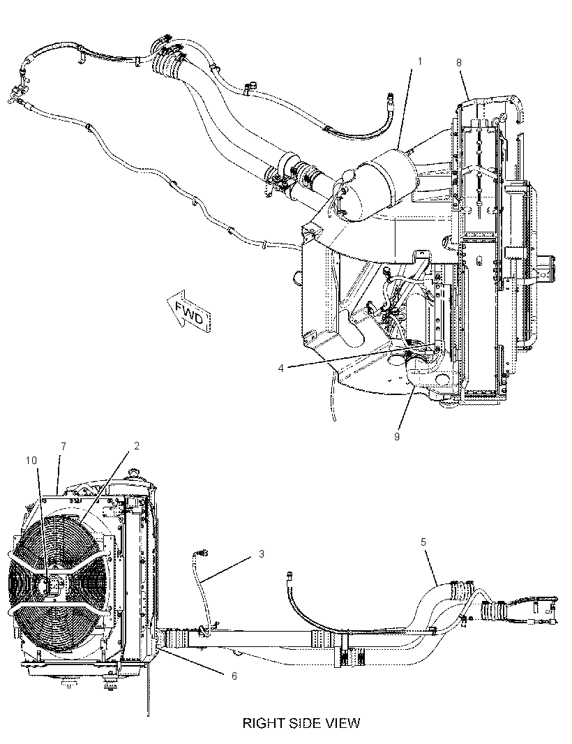 RADIATOR AR 2375139 CAT