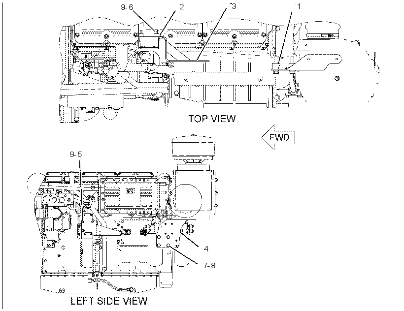 MOUNTING GP-BRACKET 2436426 CAT