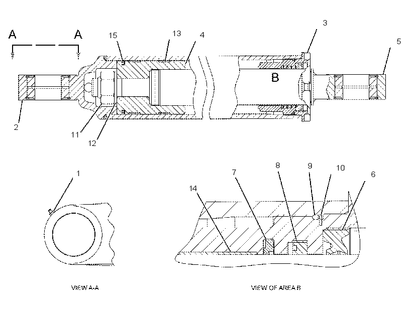 CYLINDER GP-HOIST 1414335 CAT