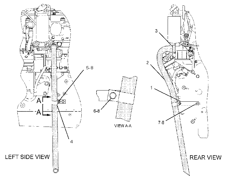 Система отвода газов 2410574 CAT