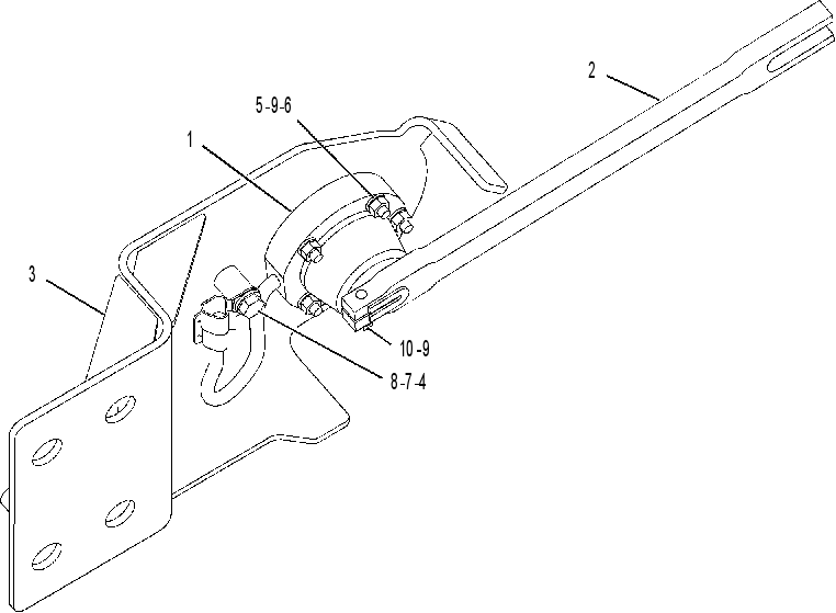 SENSOR & MTG GP-LIFT POSITION 2231140 CAT