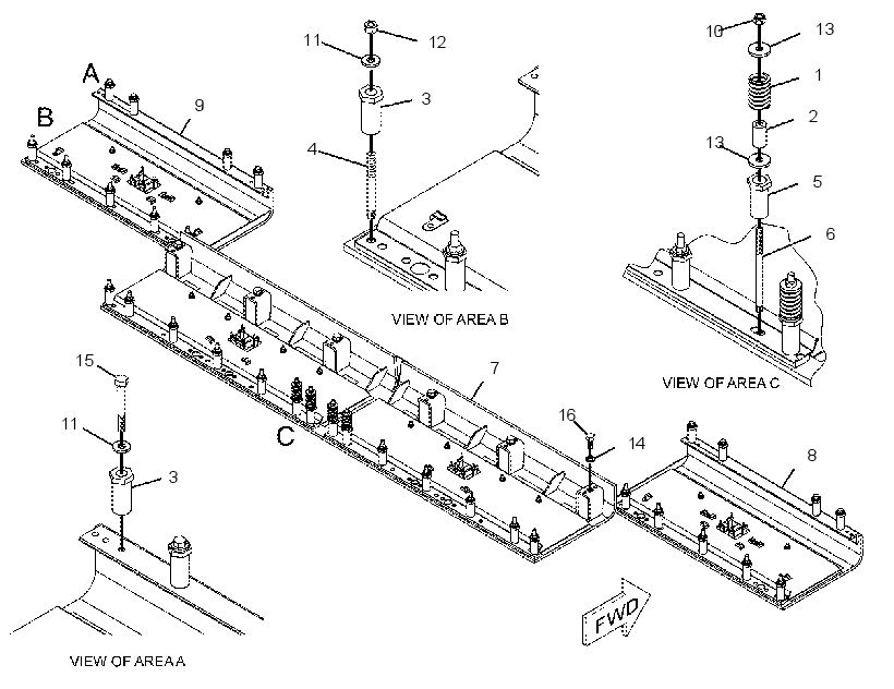 PLATE GP-SCREED 2501074 CAT