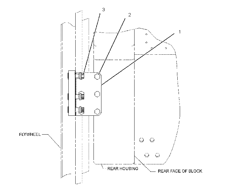 MOUNTING GP-STARTING MOTOR 1535035 CAT