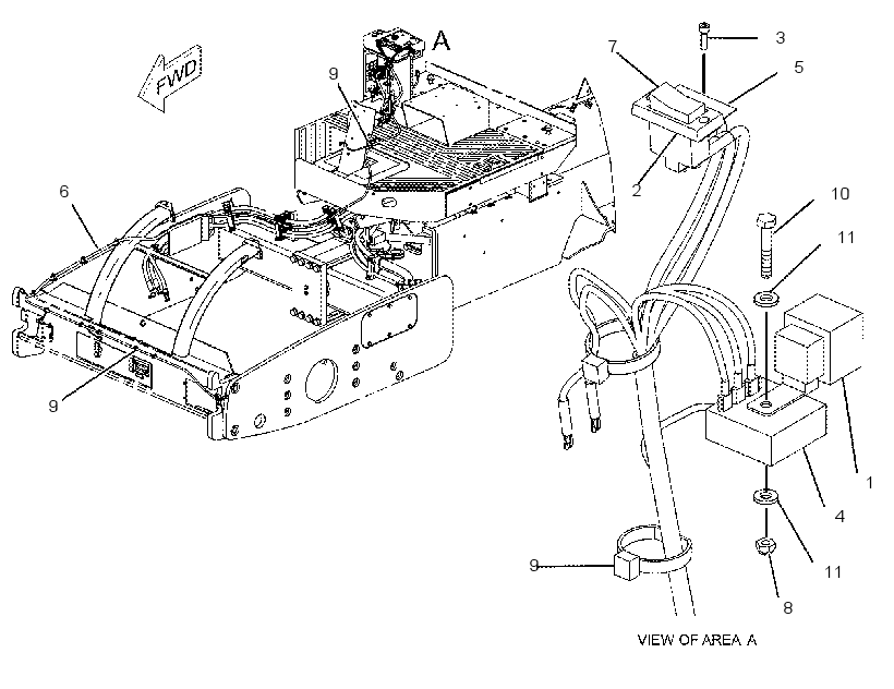 WIRING GP-PUMP 2376212 CAT