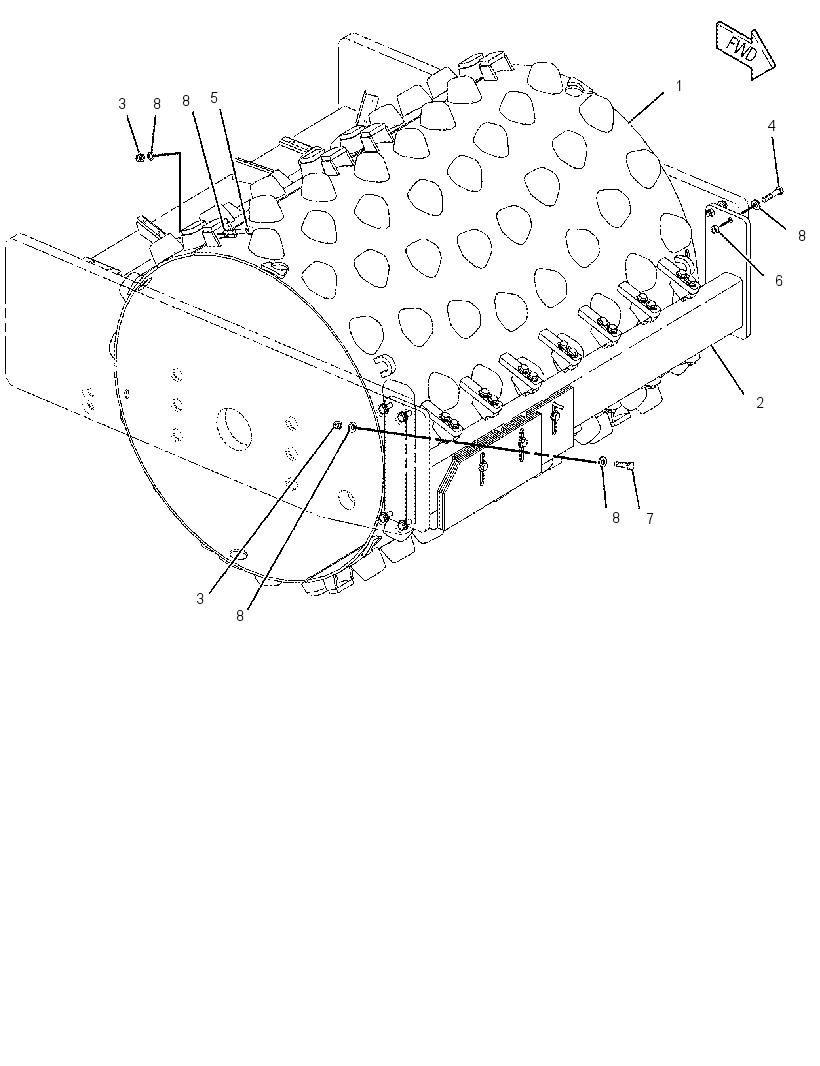 SHELL GP-PADDED 2182794 CAT