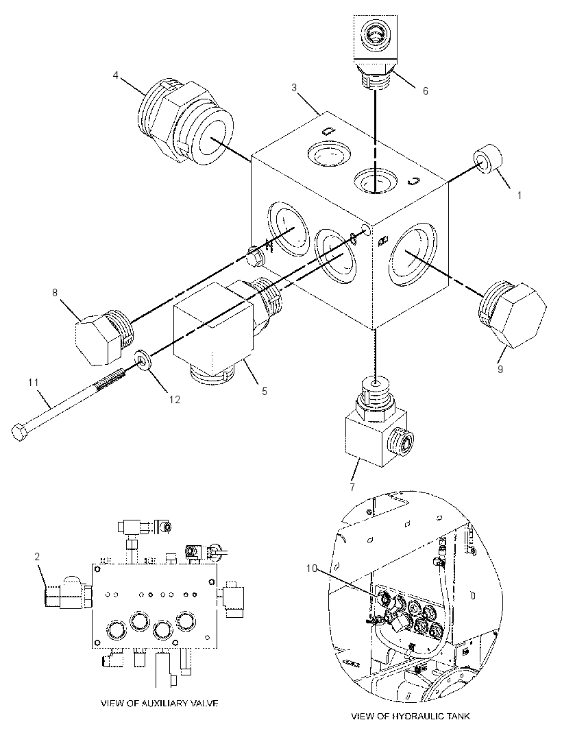 MANIFOLD GP-HYDRAULIC 2433867 CAT