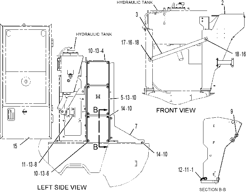 MOUNTING GP-CAB LIFT 2335532 CAT