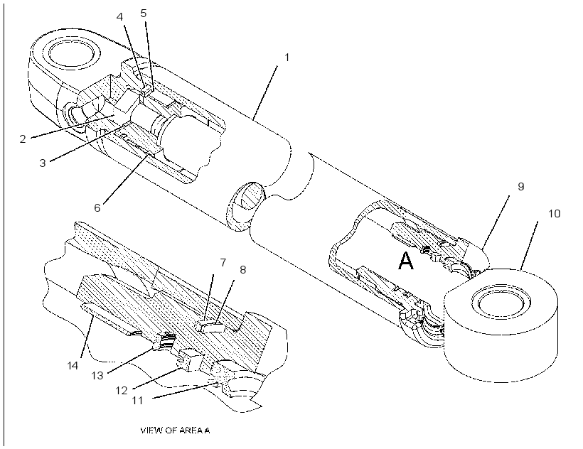 CYLINDER GP-WHEEL LEAN 1219243 CAT
